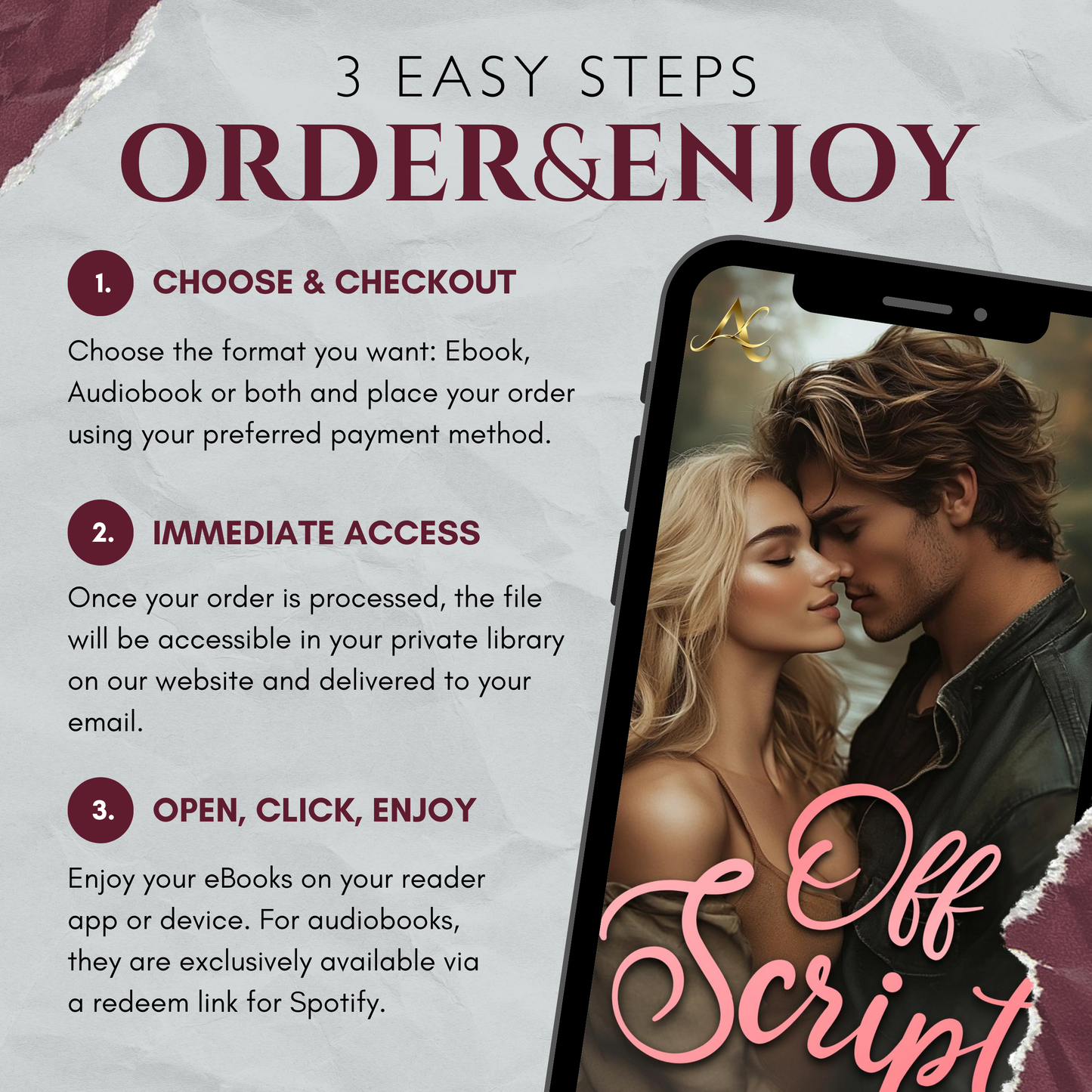 Off Script: Small Town Romance