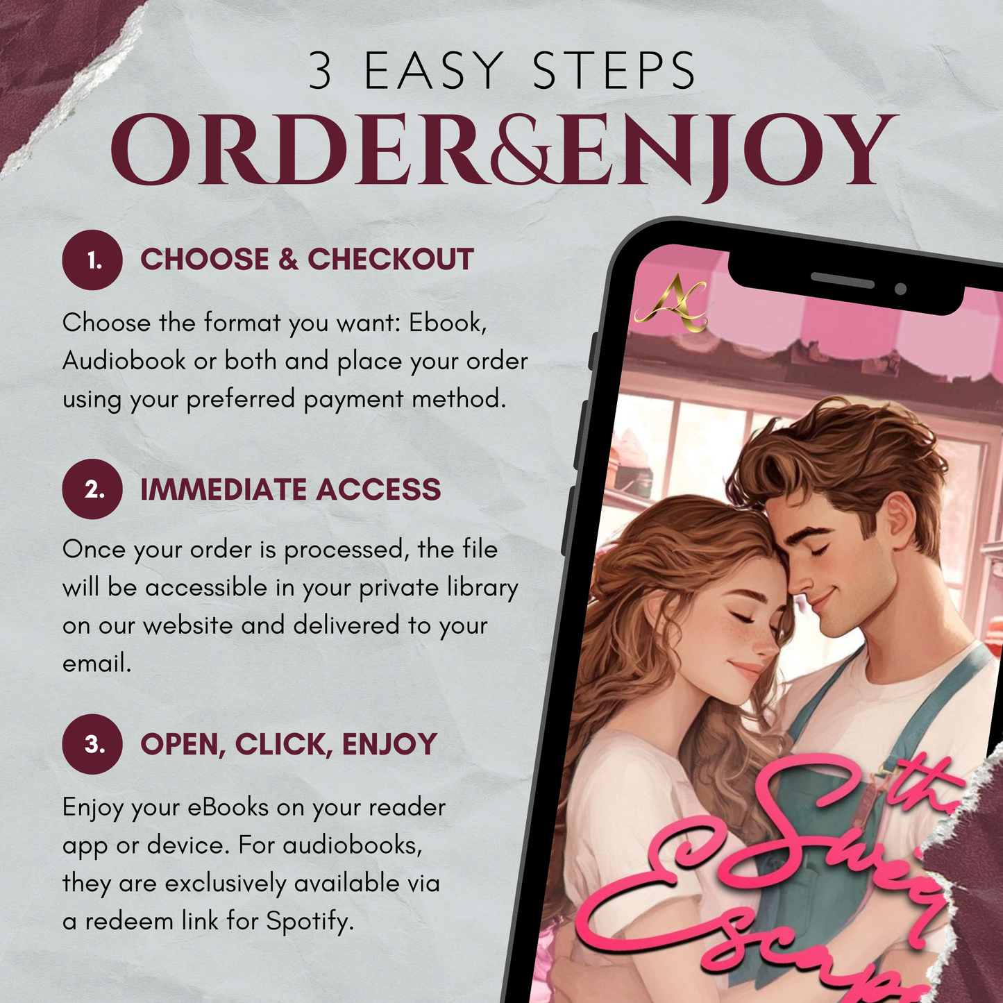 The Sweet Escape: Small Town Romance