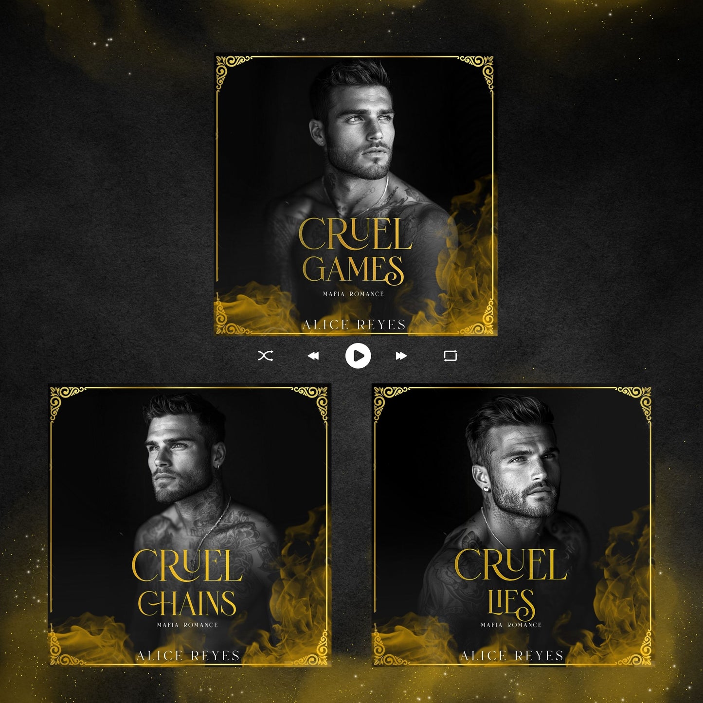 The Cruel Temptation Series, 3 Books in One !