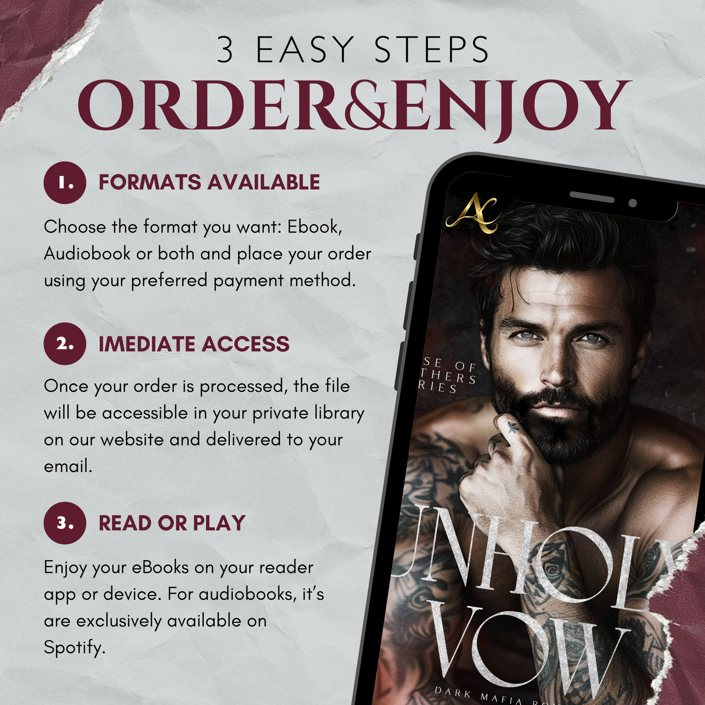 Unholy Vow: Dark Mafia Romance