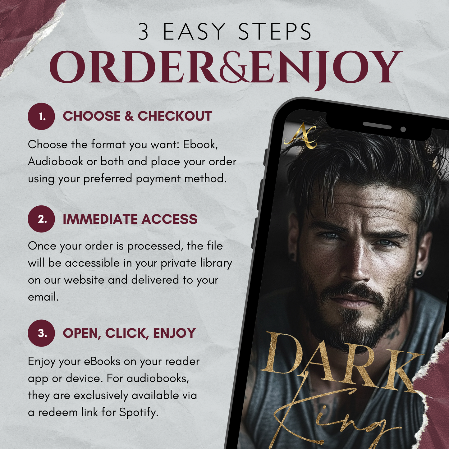 Dark King: Dark Mafia Romance