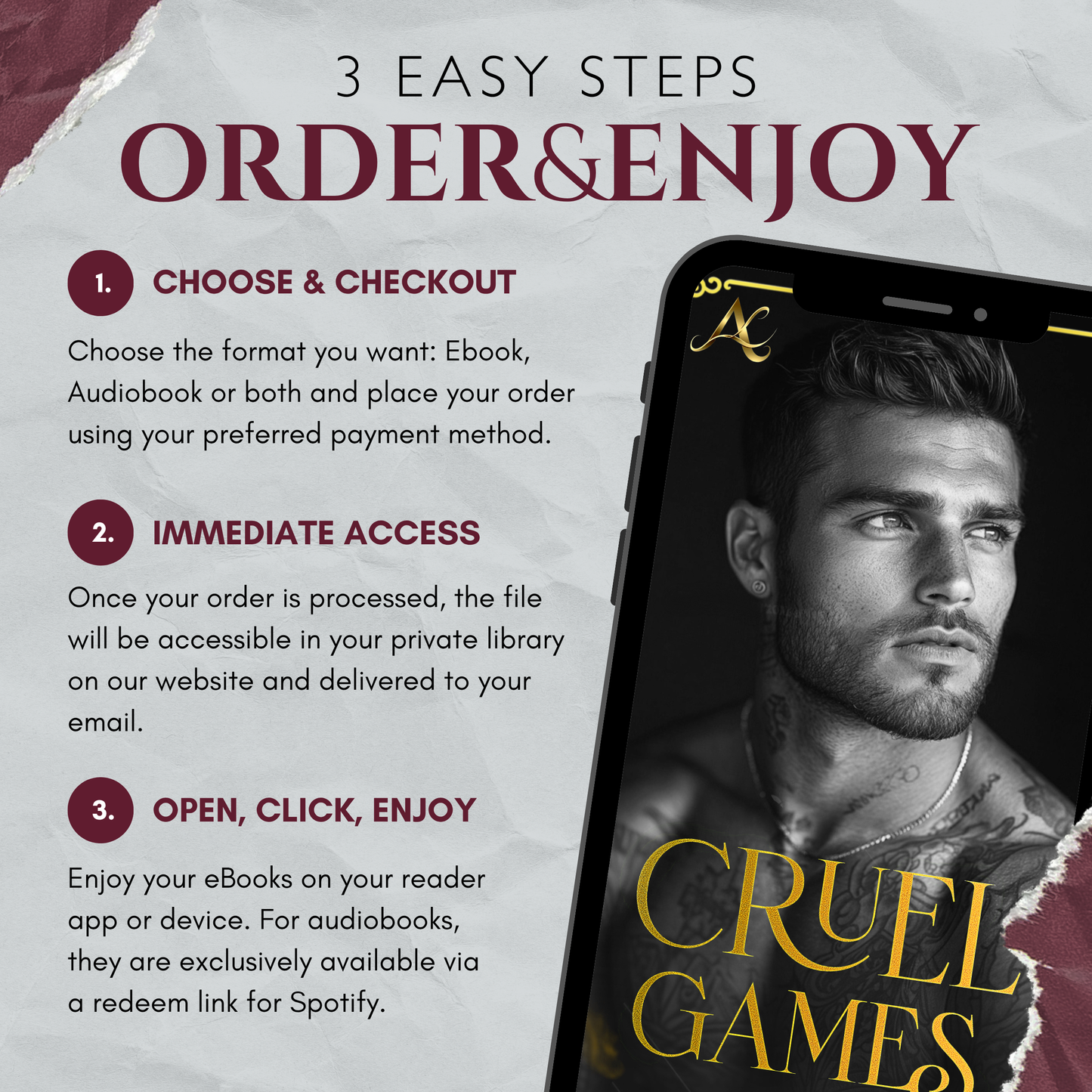 Cruel Games: Dark Mafia Romance