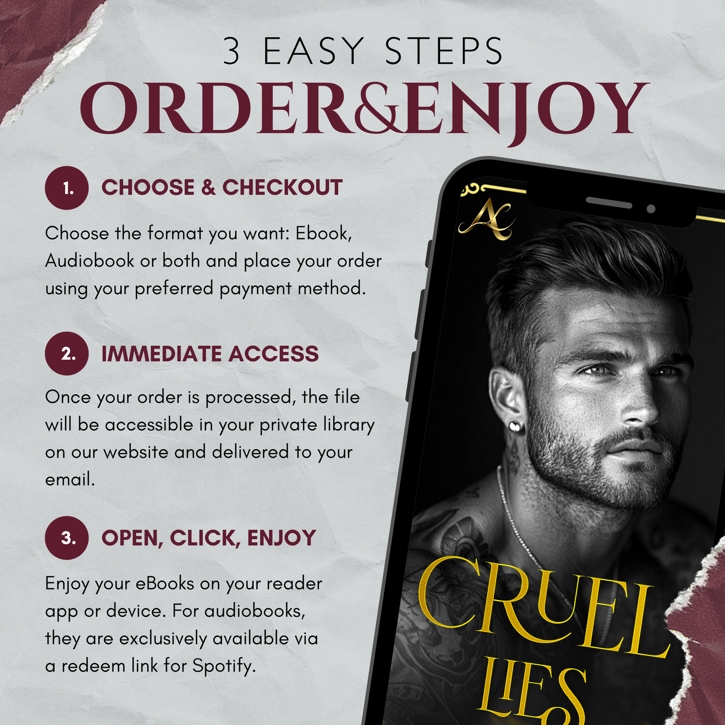 Cruel Lies: Dark Mafia Romance