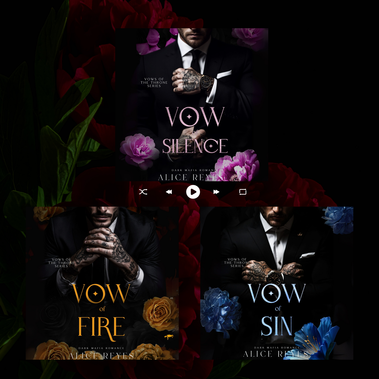 Vows of the Throne Series, 3 Books in One ! (Deutsch)