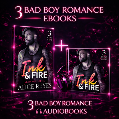The Ink & Fire Bad Boy Serie, 3 Bücher in 1 ! (Deutsch)