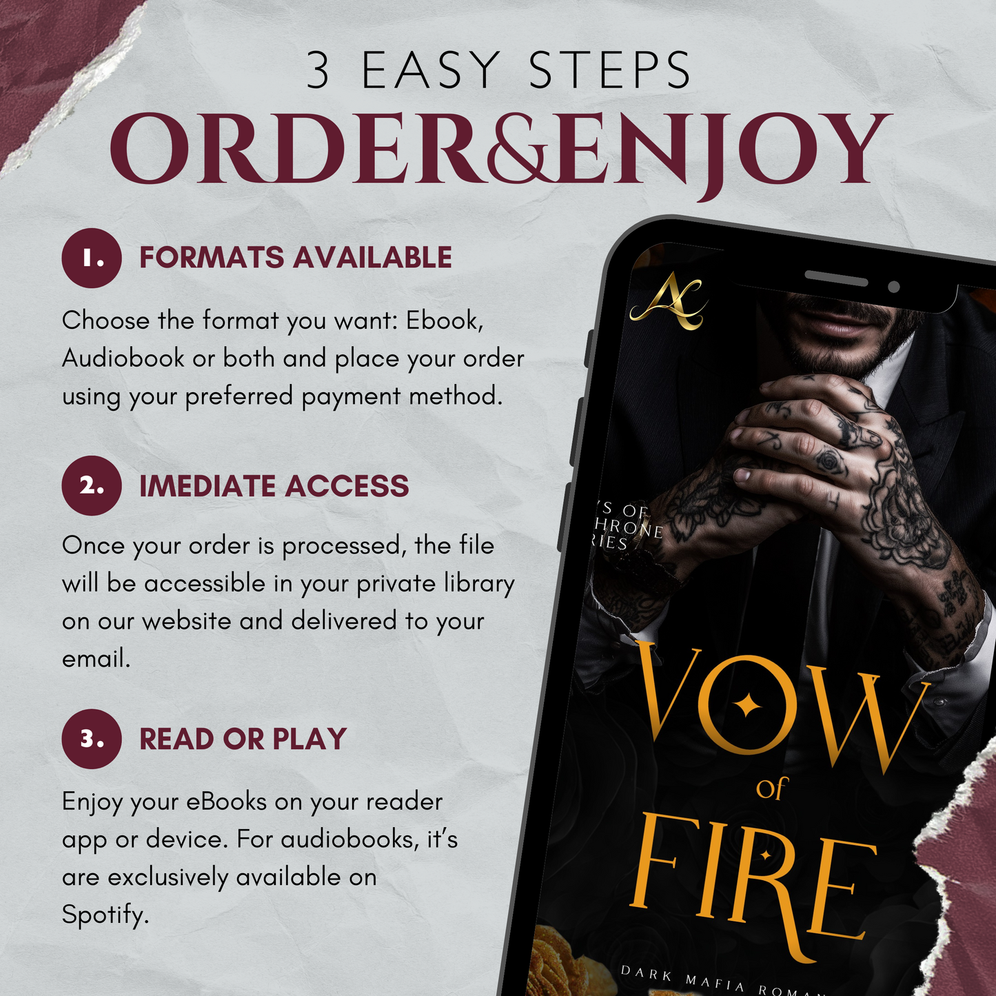 Vow of Fire: Dark Mafia Romance (Deutsch)