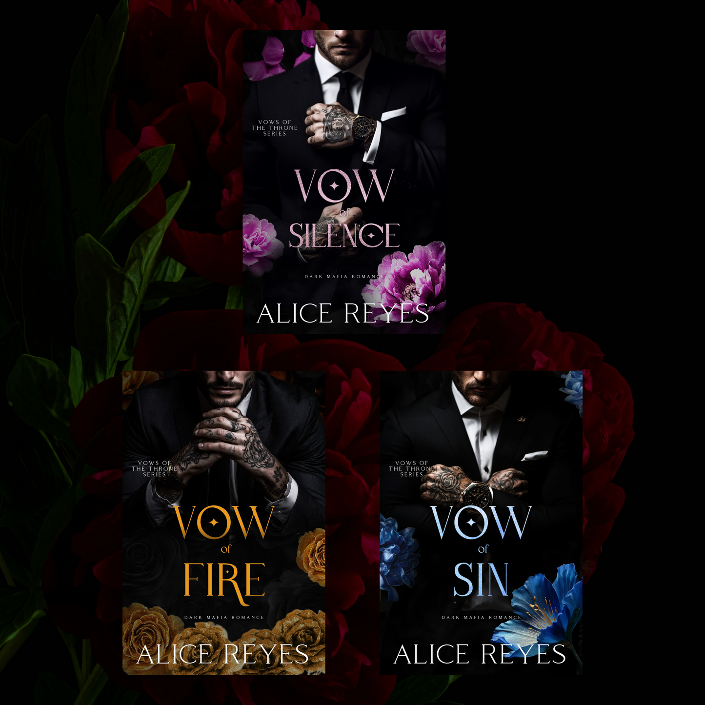 Vows of the Throne Series, 3 Books in One ! (Deutsch)