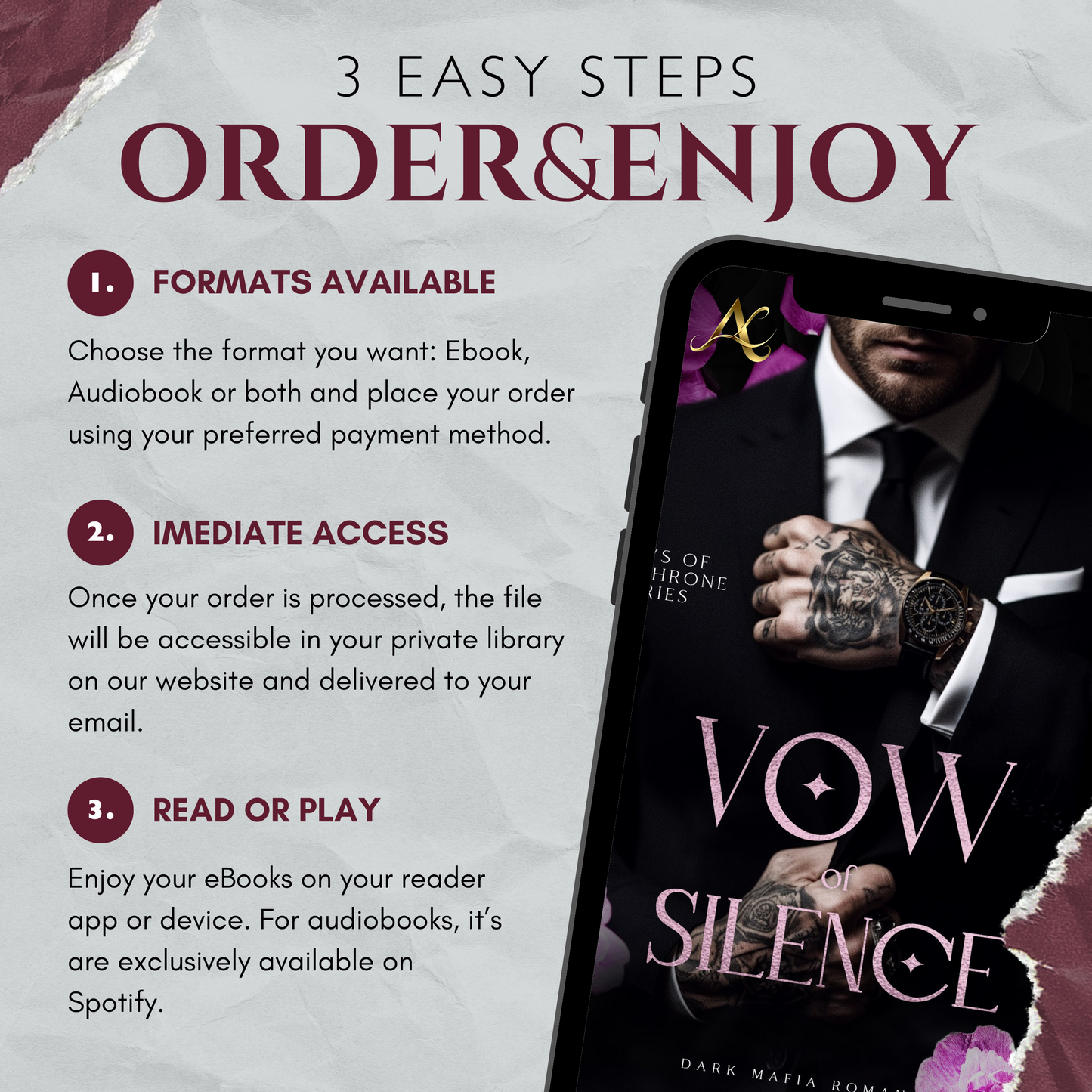Vow of Silence: Dark Mafia Romance (Deutsch)
